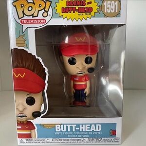 Funko Pop! Beavis and Butt-Head Figure - Red and Blue